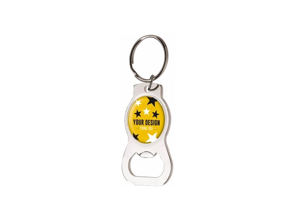 Keyring Metal doming 1