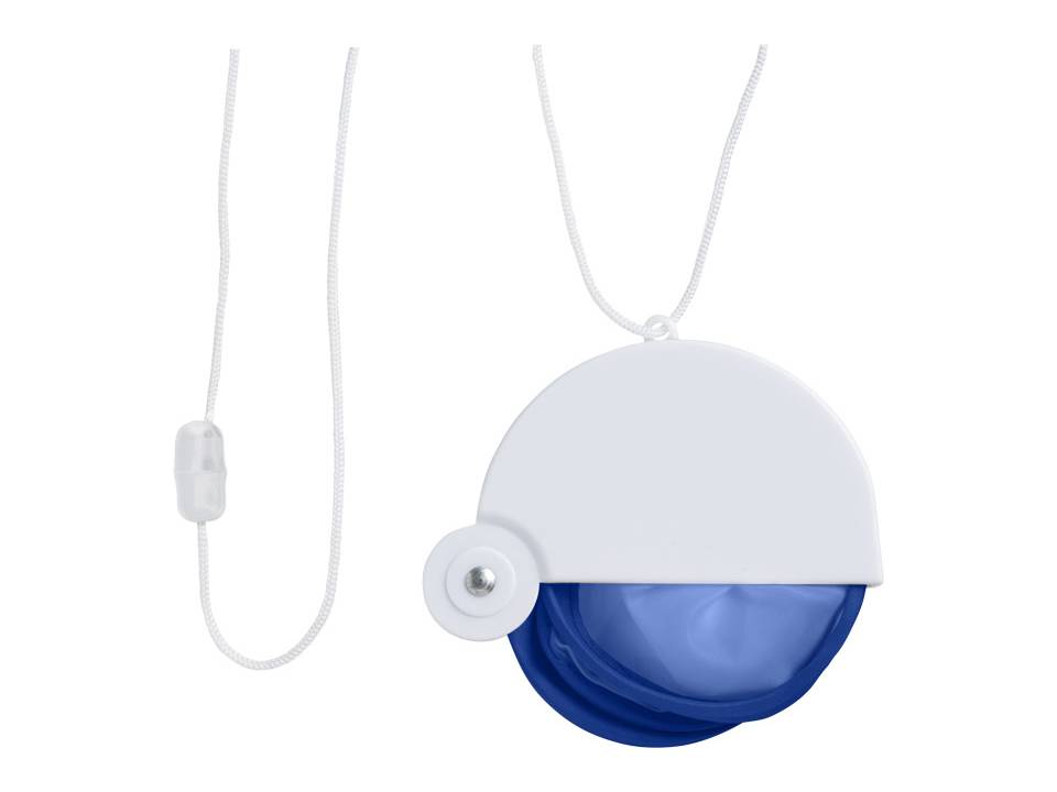 Breeze foldable hand fan with cord 3