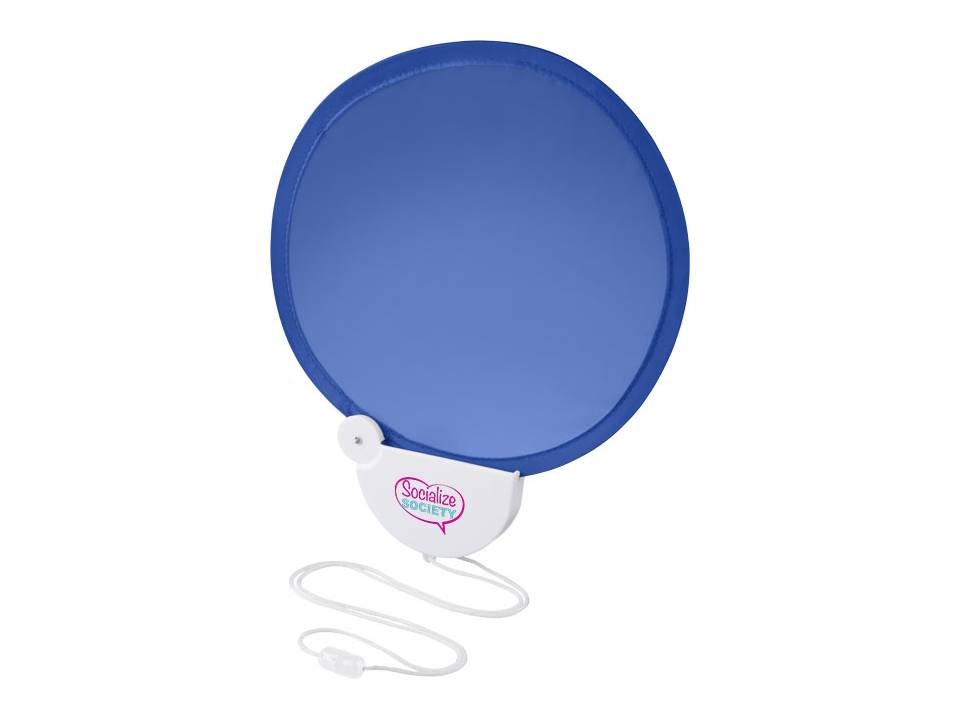 Breeze foldable hand fan with cord 6