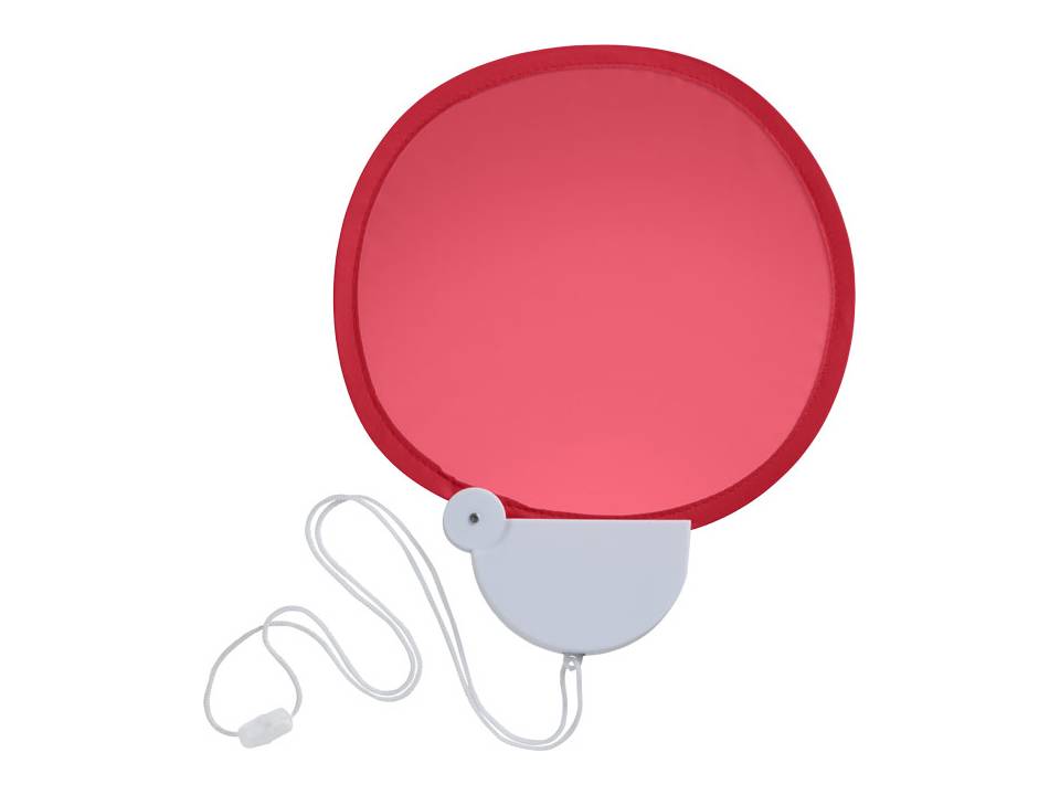 Breeze foldable hand fan with cord 9