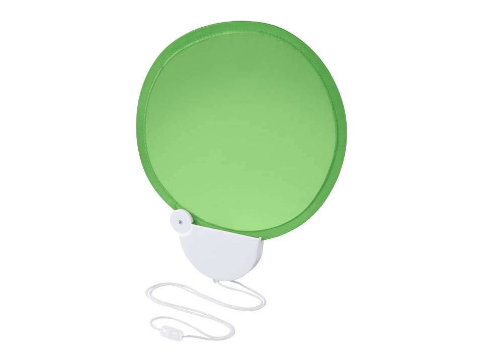 Breeze foldable hand fan with cord 15