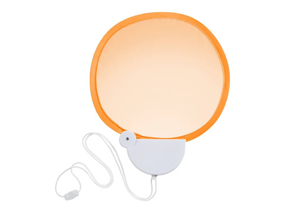 Breeze foldable hand fan with cord 11