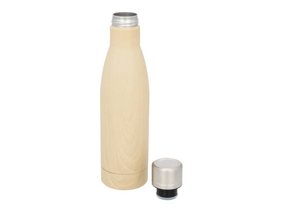 Vasa wood copper vacuum insulated bottle 2