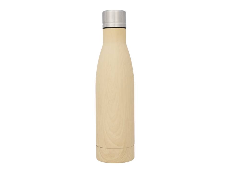 Vasa wood copper vacuum insulated bottle 1