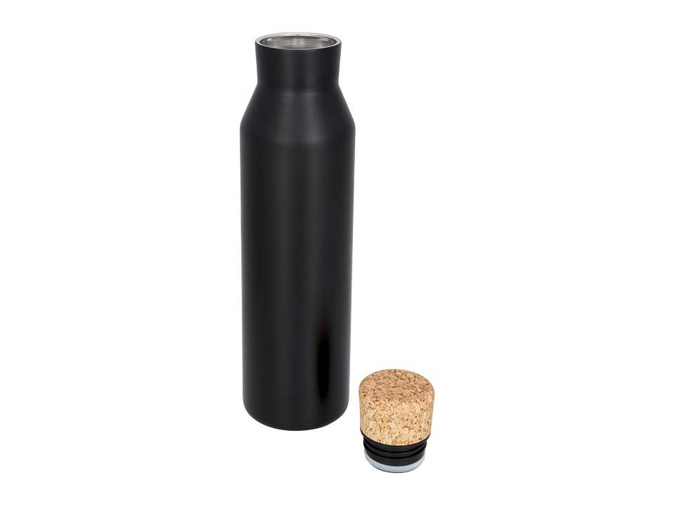 Norse copper vacuum insulated bottle with cork 1
