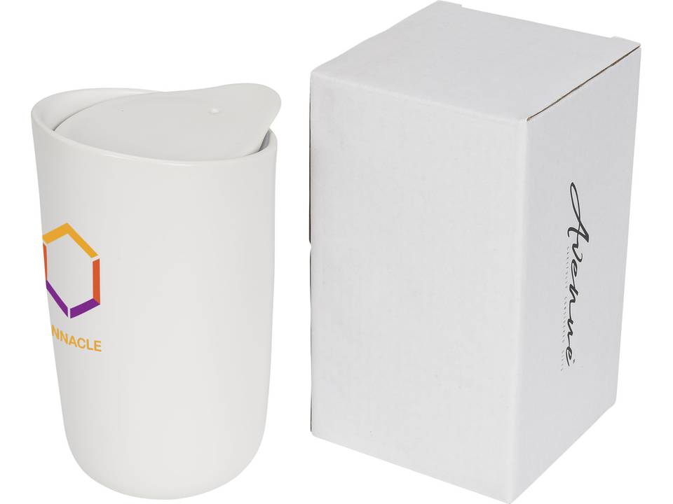 Mysa 410 ml double wall ceramic tumbler 7