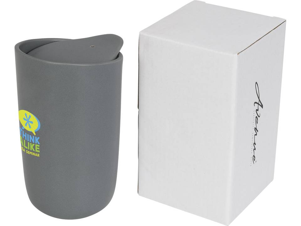 Mysa 410 ml double wall ceramic tumbler 12