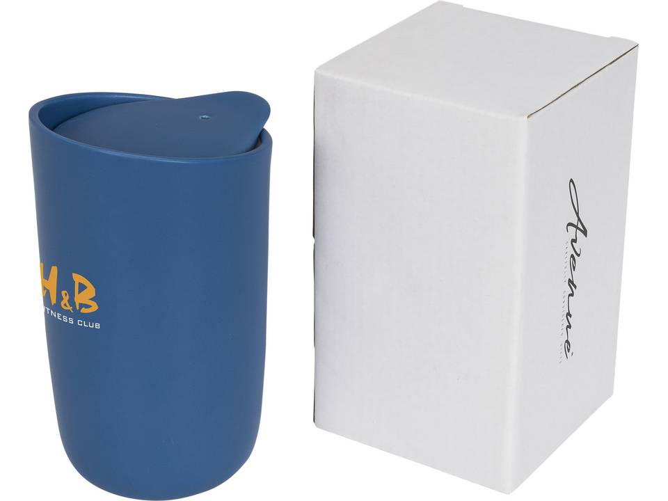 Mysa 410 ml double wall ceramic tumbler 17