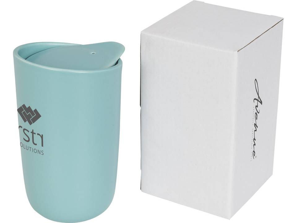 Mysa 410 ml double wall ceramic tumbler 22