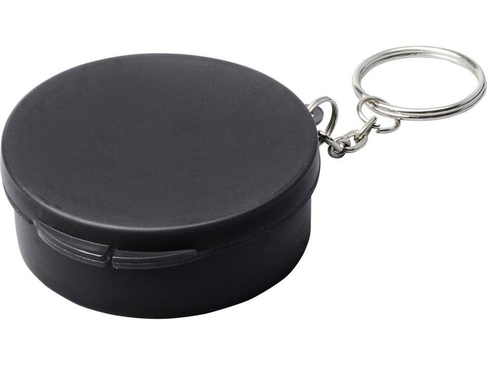 Rhine reusable silicone straw keychain 3