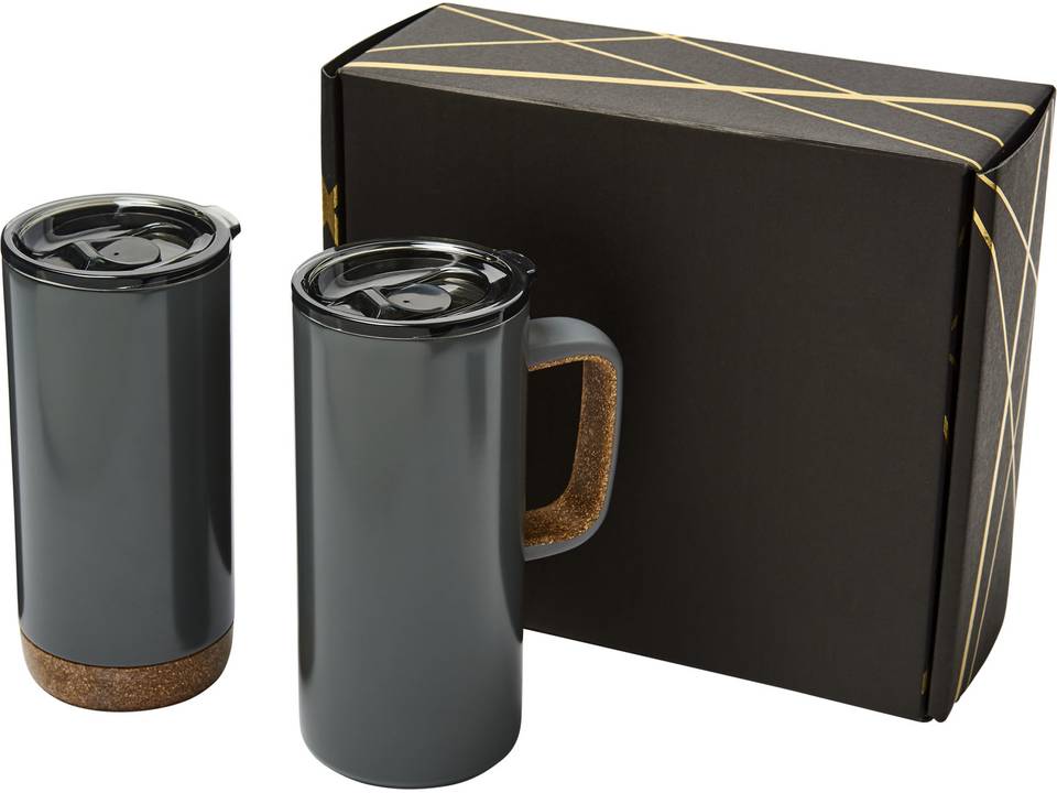 Valhalla mug and tumbler copper vacuum gift set 6