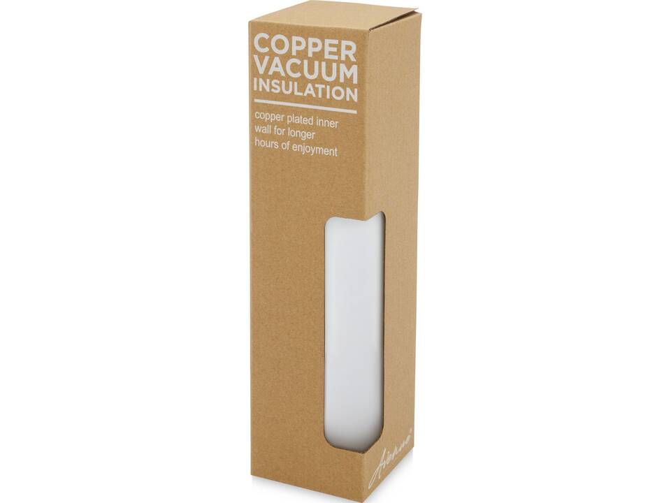 Marka 600 ml copper vacuum insulated bottle with metal loop 2