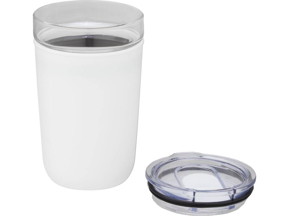 Bello 420 ml glass tumbler with recycled plastic outer wall 4