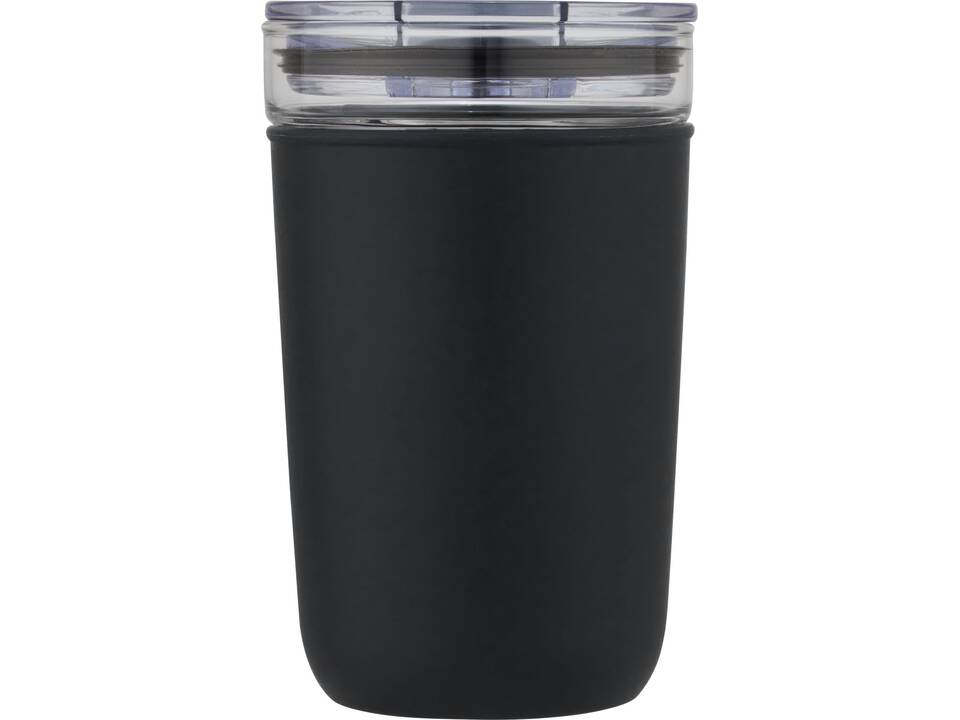 Bello 420 ml glass tumbler with recycled plastic outer wall 27