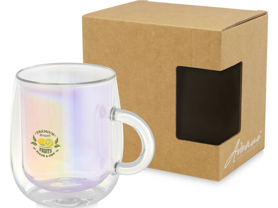 Iris 330 ml glass mug 7