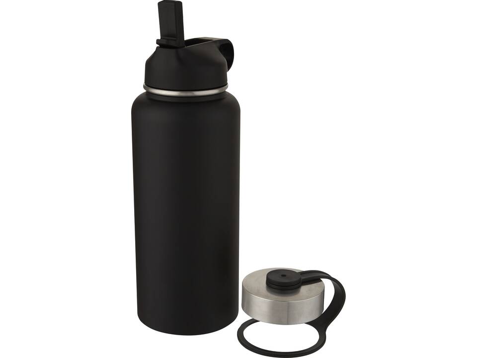 Supra 1 L copper vacuum insulated sport bottle with 2 lids 10
