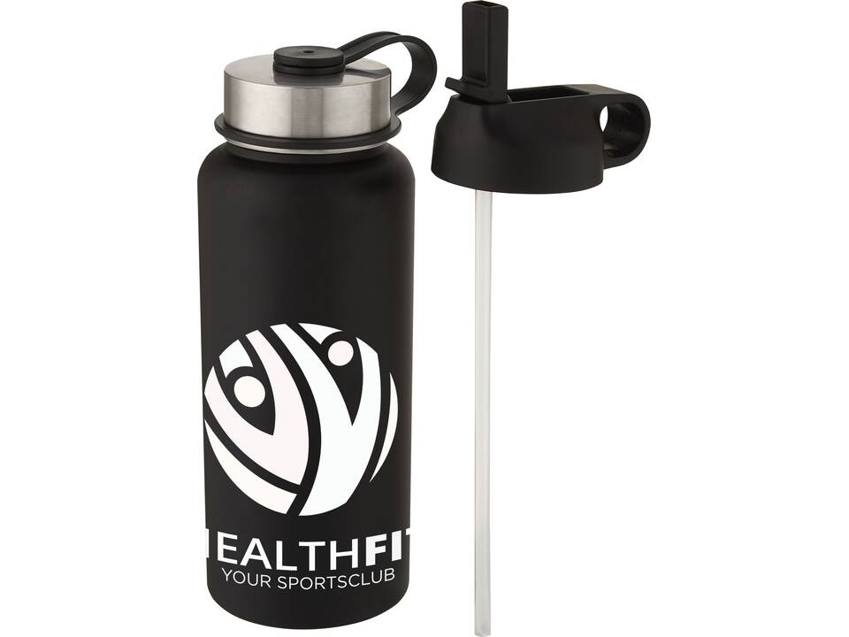 Supra 1 L copper vacuum insulated sport bottle with 2 lids 8