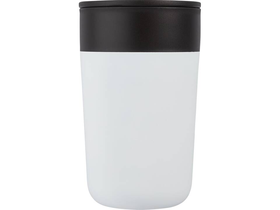 Nordia 400 ml double-wall recycled mug 3