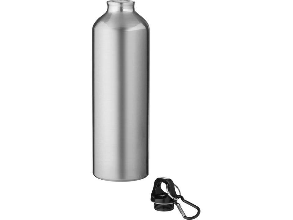 Oregon 770 ml RCS certified recycled aluminium water bottle with carabiner 17