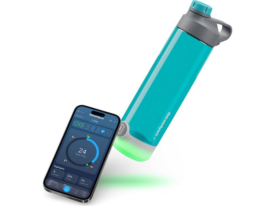 HidrateSpark® TAP 680 ml Tritan™ smart water bottle 7