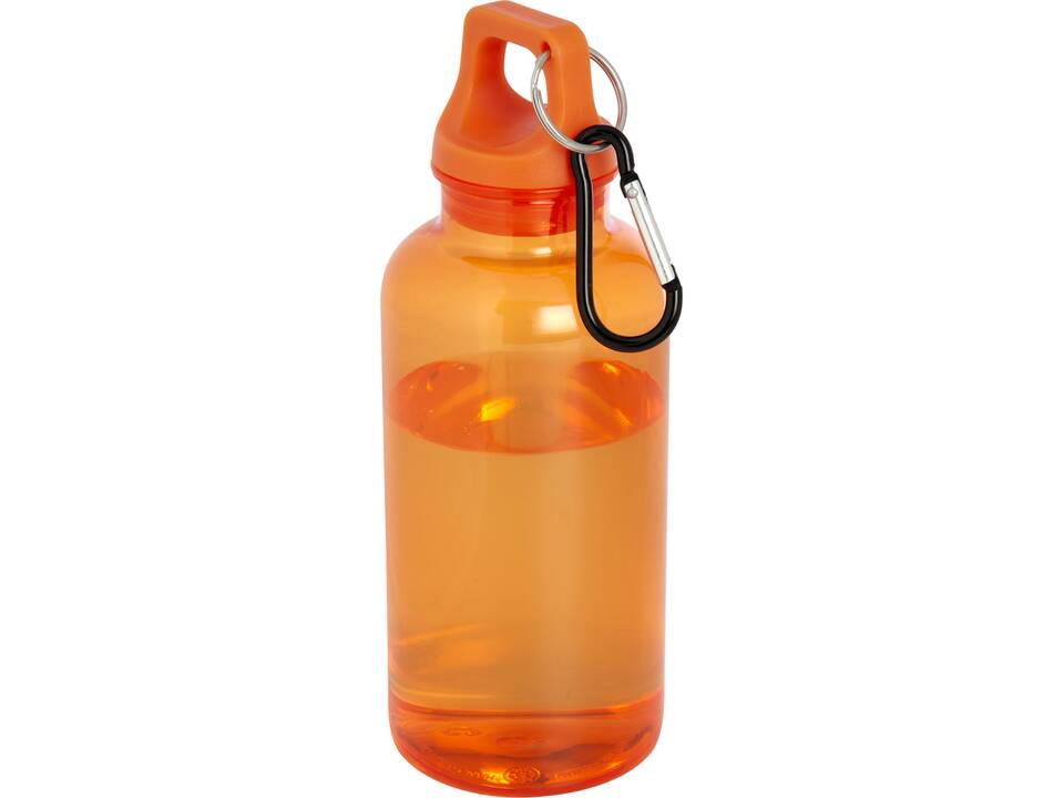 Oregon 400 ml RCS certified recycled plastic water bottle with carabiner 9
