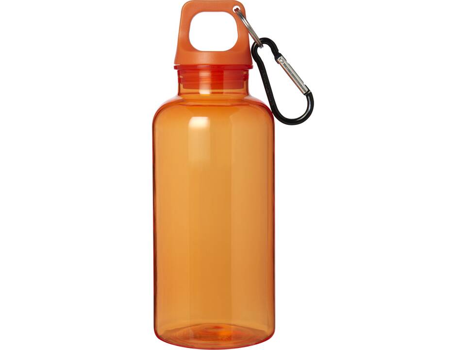 Oregon 400 ml RCS certified recycled plastic water bottle with carabiner 11