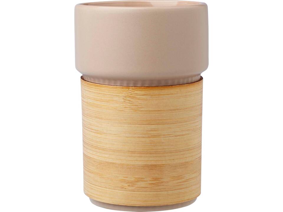 Fika 340 ml tumbler with bamboo sleeve 7