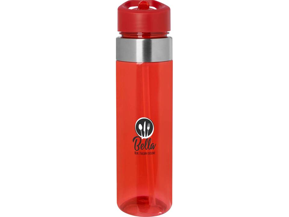 Dylan 650 ml Tritan water bottle with flip spout lid 5
