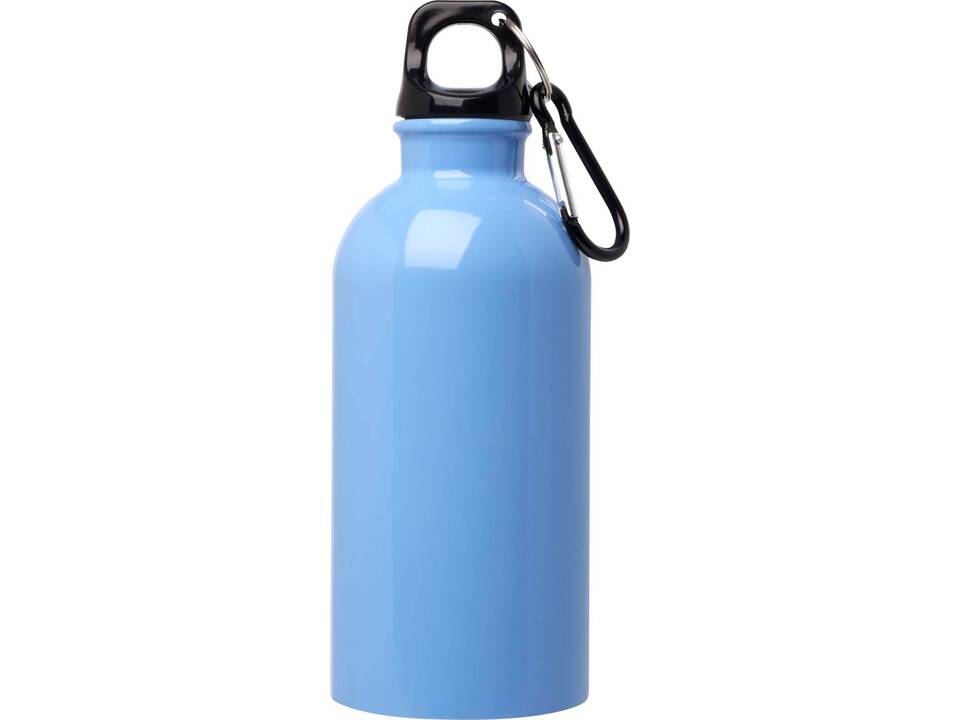 Oregon 400 ml RCS certified single wall stainless steel water bottle with carabiner 27