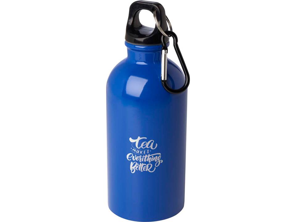 Oregon 400 ml RCS certified single wall stainless steel water bottle with carabiner 30