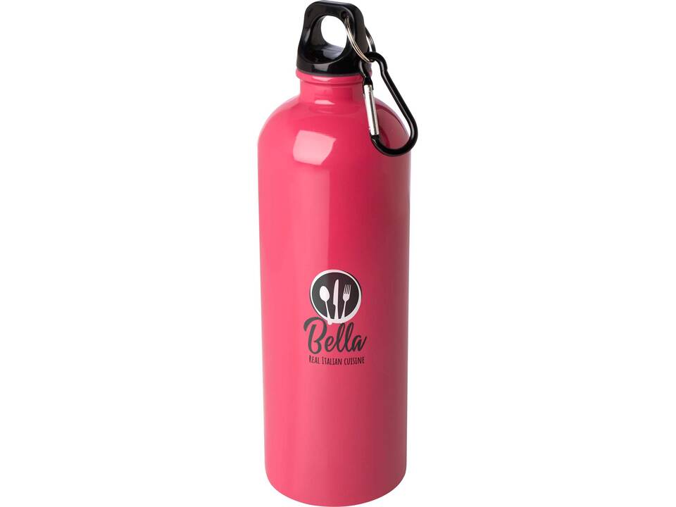Oregon 750 ml RCS certified single wall stainless steel water bottle with carabiner 22