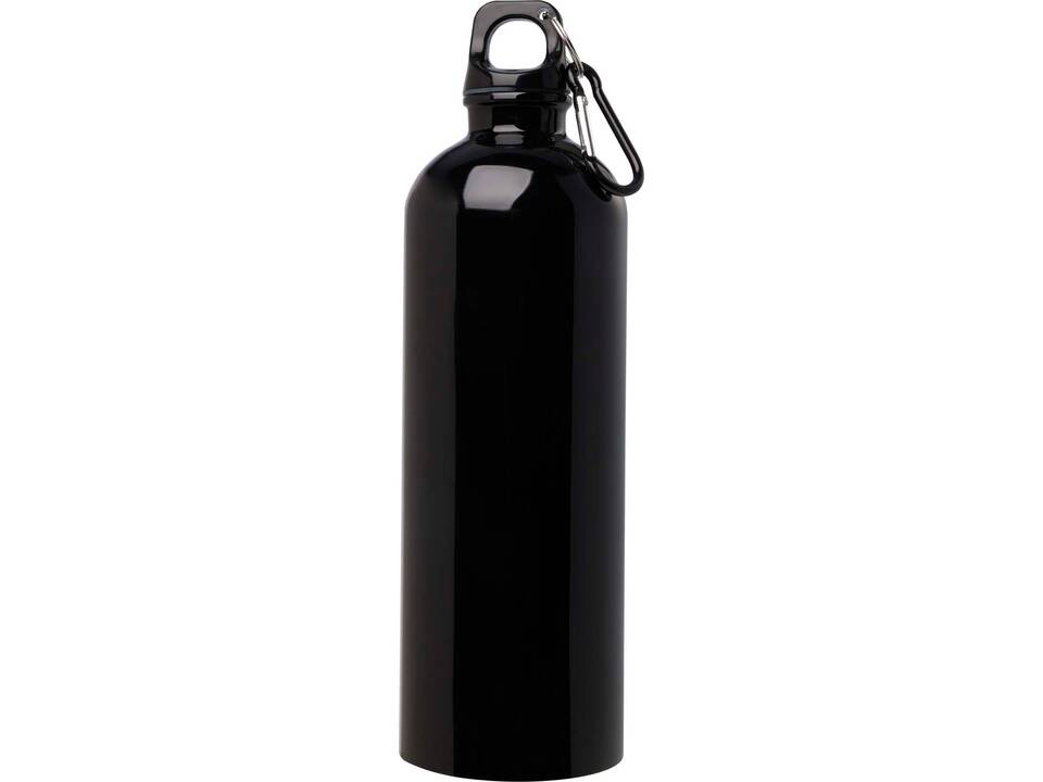 Oregon 750 ml RCS certified single wall stainless steel water bottle with carabiner 48