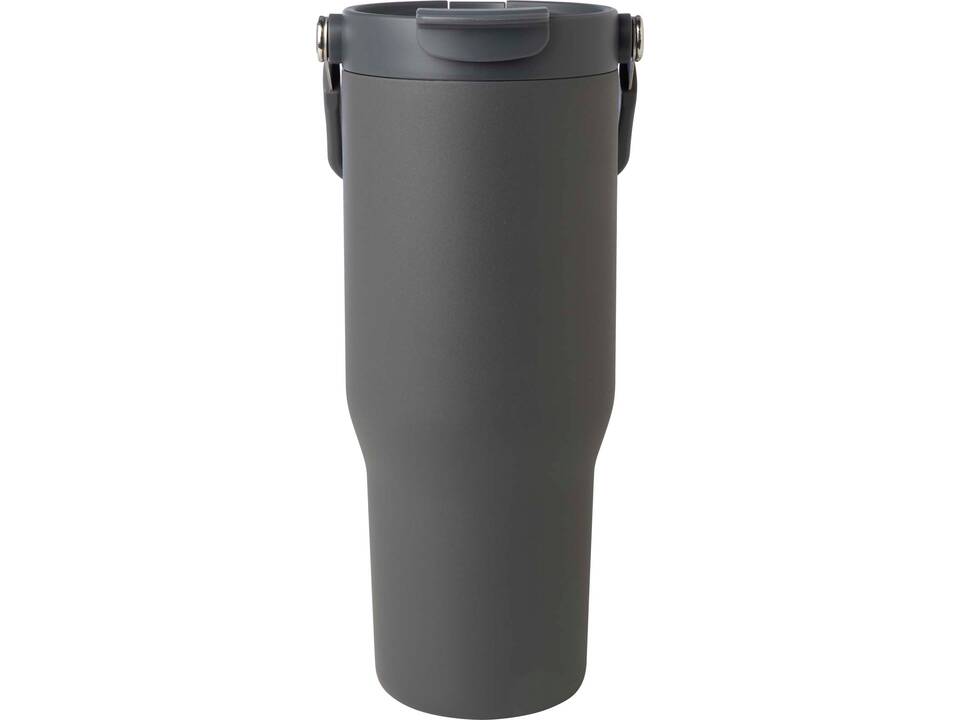 Bronx 900 ml RCS recycled stainless steel copper vacuum insulated tumbler with dual function lid 18