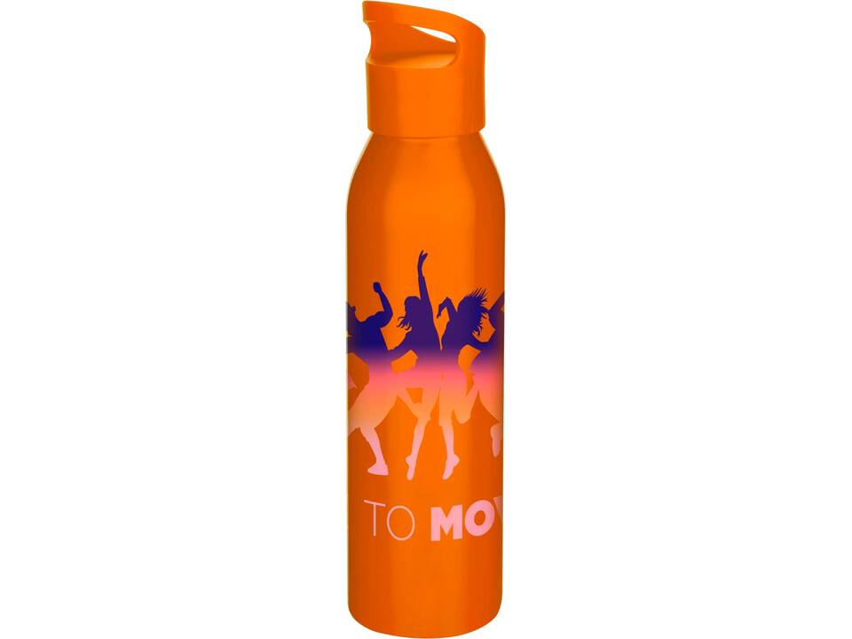 Sky 650 ml RCS recycled single wall stainless steel water bottle 9