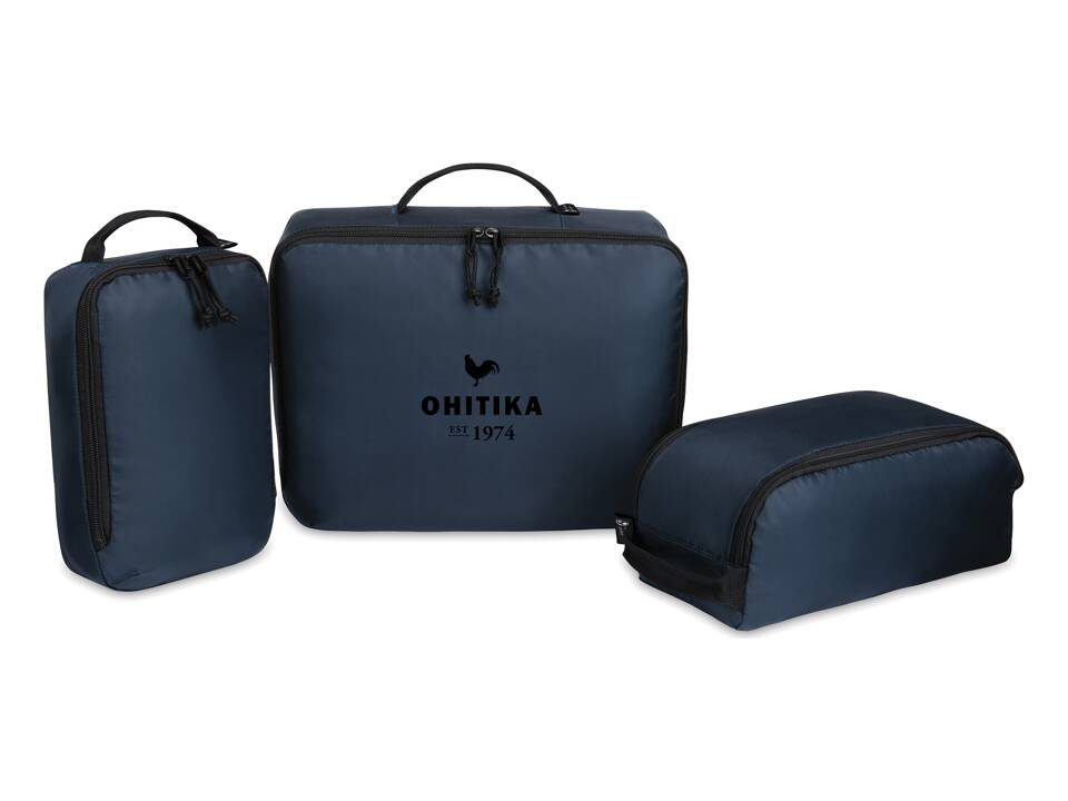 Renew AWARE™ rPET 3 Piece Packing Cube Set 8