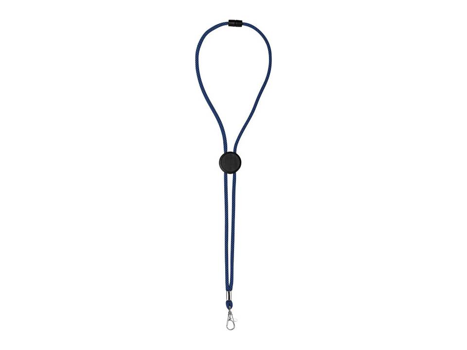 Hagen two-tone lanyard with adjustable disc 6