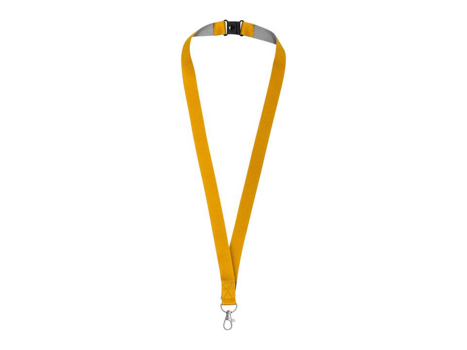 Aru two-tone lanyard with velcro closure