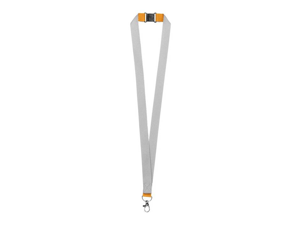Aru two-tone lanyard with velcro closure 10