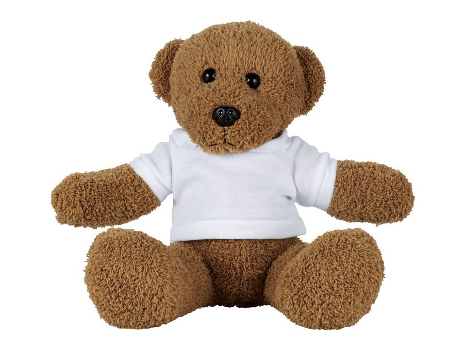 Large plush rag bear with shirt 1