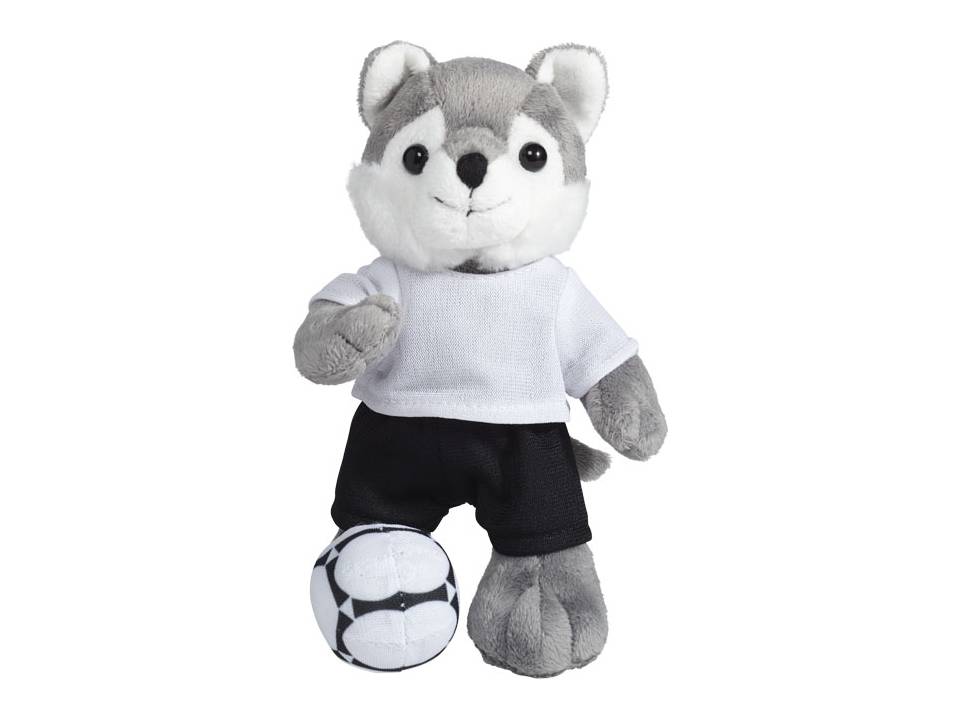 Dribble wolf with shirt 1