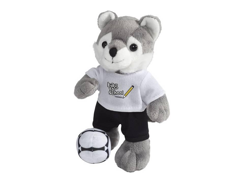 Dribble wolf with shirt 4