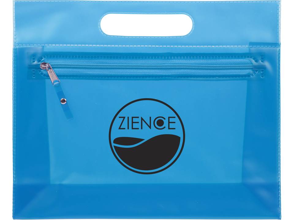 Paulo transparent PVC toiletry bag 8