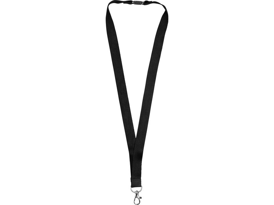 Julian bamboo lanyard with safety clip 2