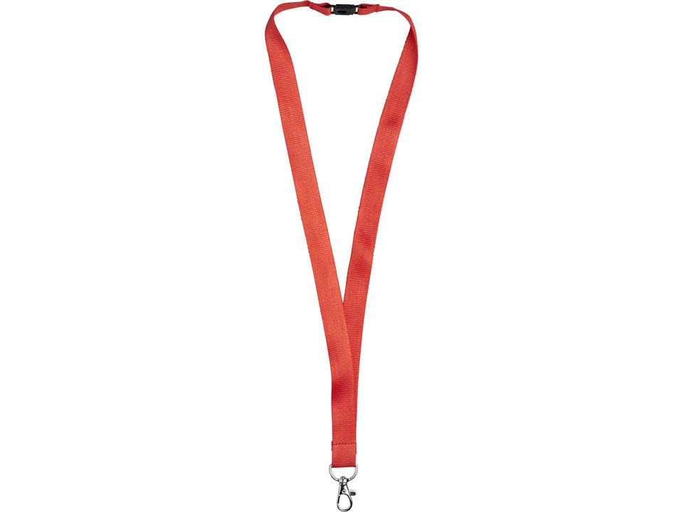 Julian bamboo lanyard with safety clip 6
