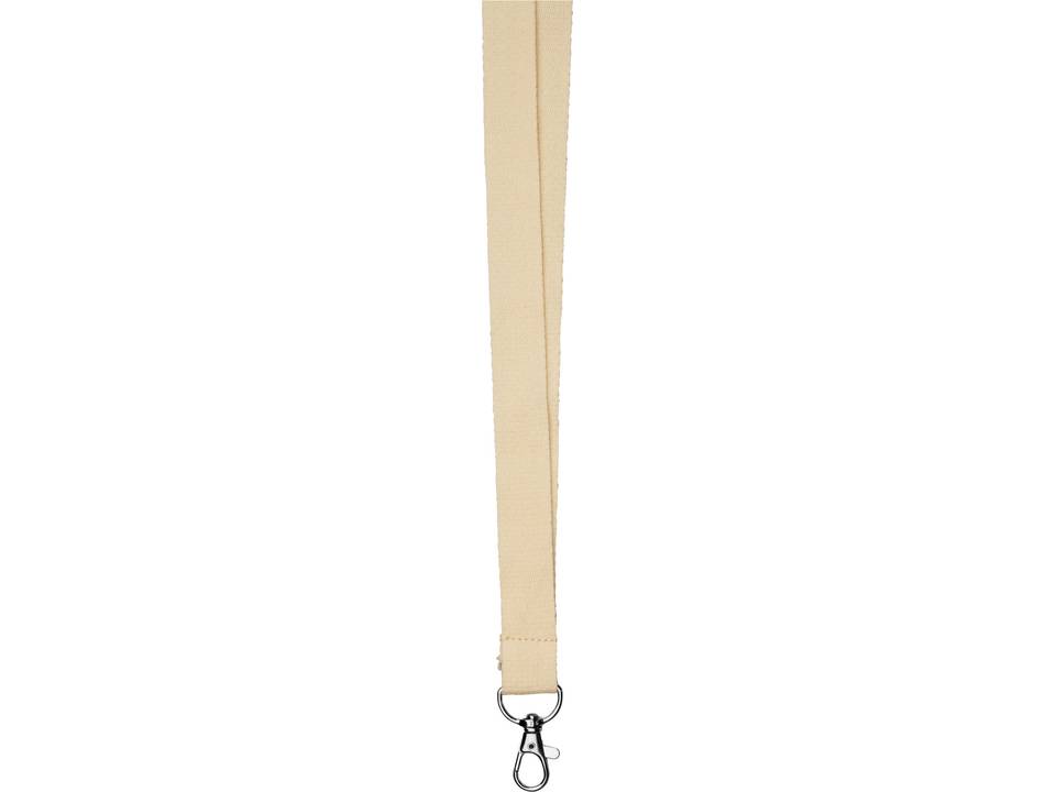 Dylan cotton lanyard with safety clip 5