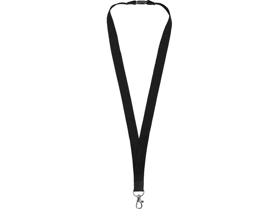 Dylan cotton lanyard with safety clip 6