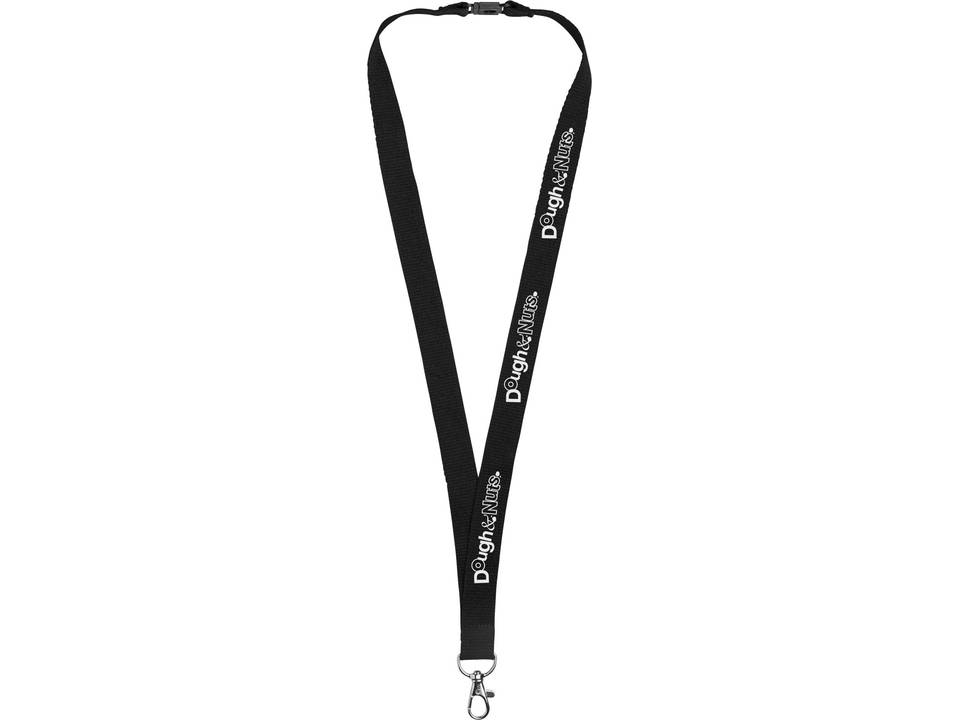 Dylan cotton lanyard with safety clip 7