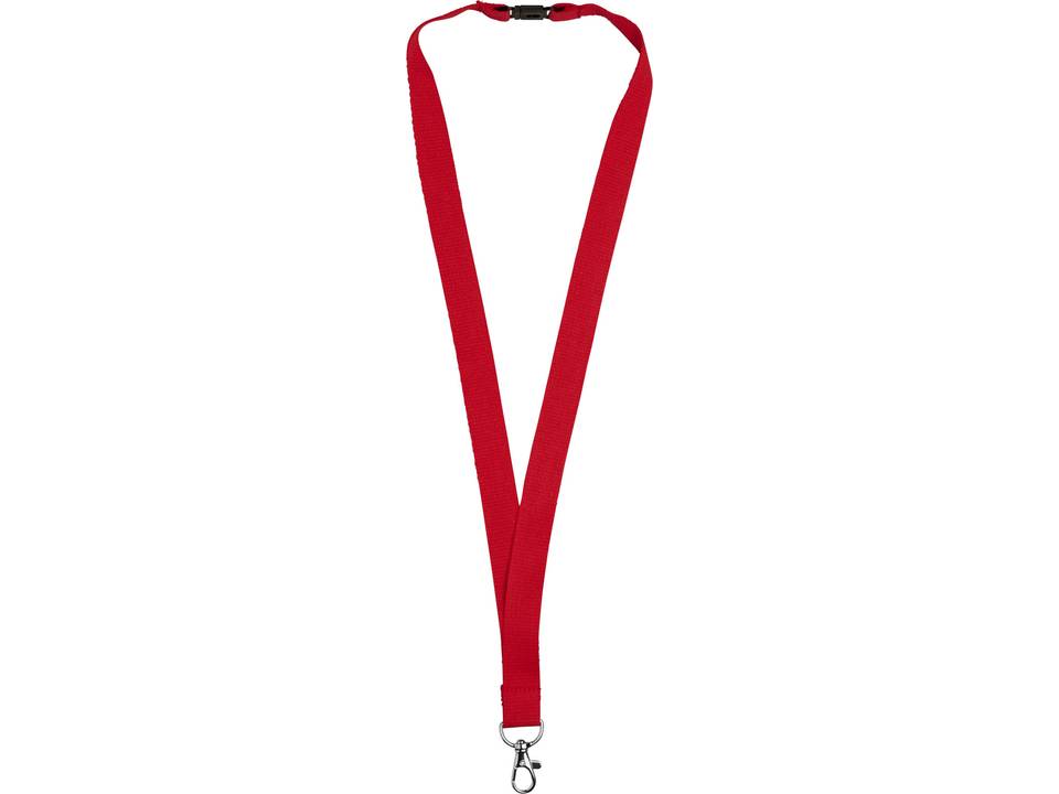 Dylan cotton lanyard with safety clip 21