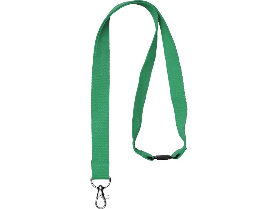 Dylan cotton lanyard with safety clip 28