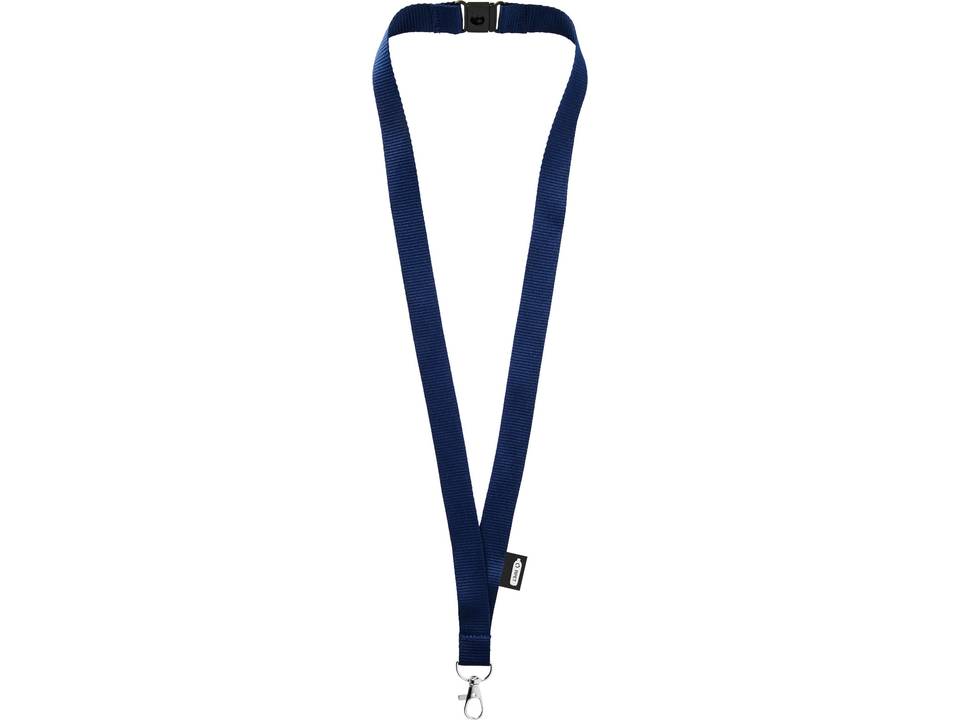Tom recycled PET lanyard with breakaway closure 11